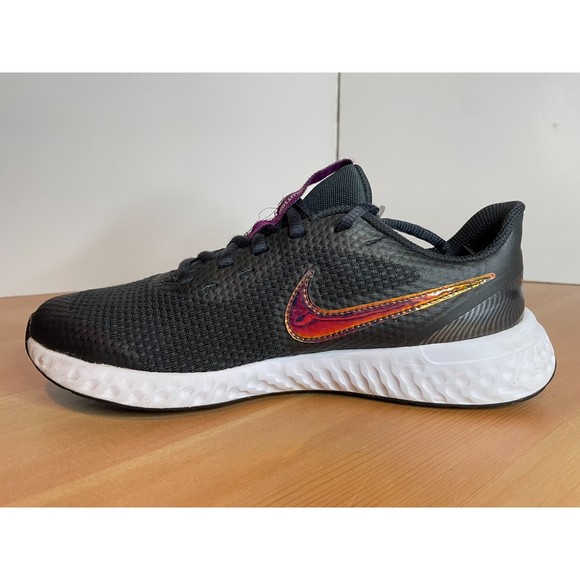 Nike Revolution Power Black Running Sneakers Shoe | Women's Size 6 US - Picture 6 of 11